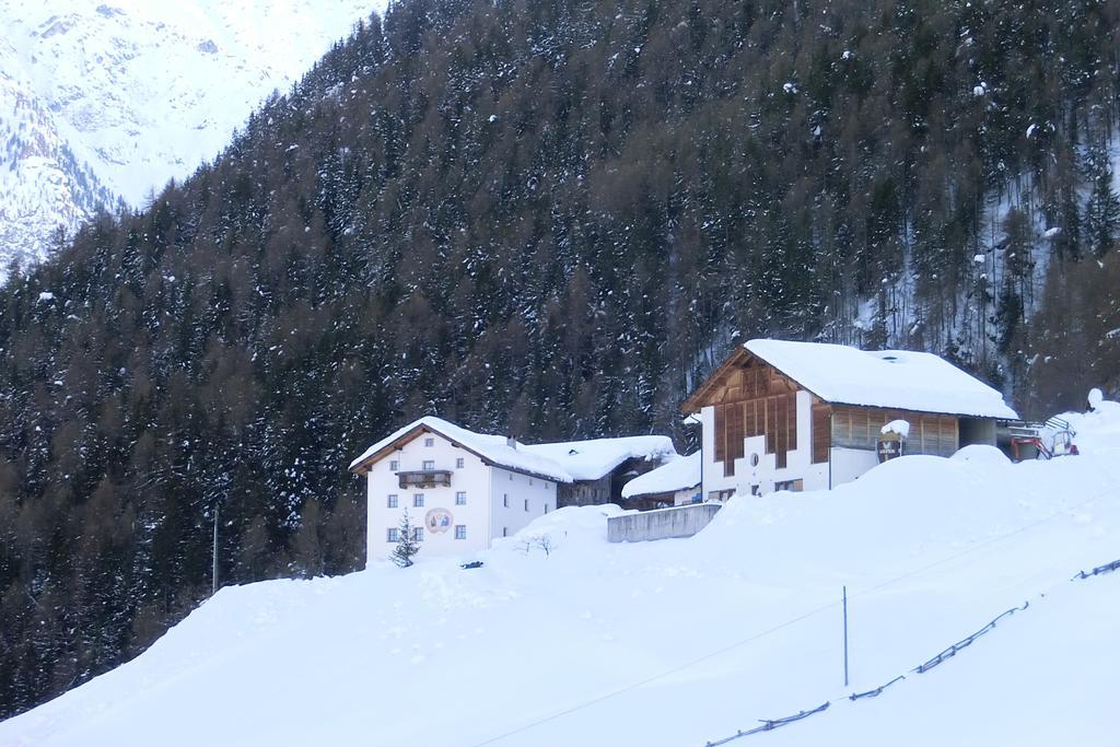 Вилла Ferienhuette Premstlahof Мартелло Экстерьер фото